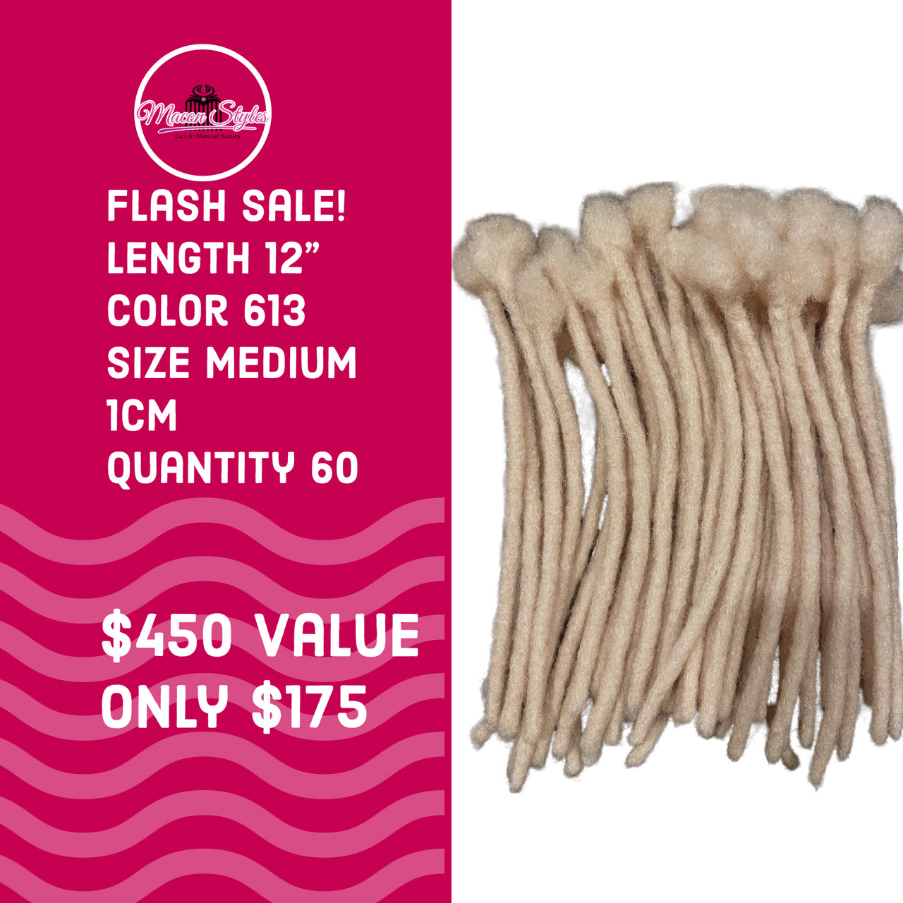 Blonde Loc Set Flash Sale