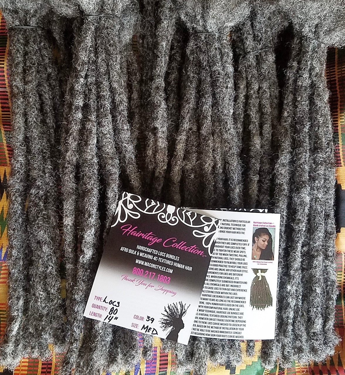 Hairitage Loc Bundle (Handmade Locs)