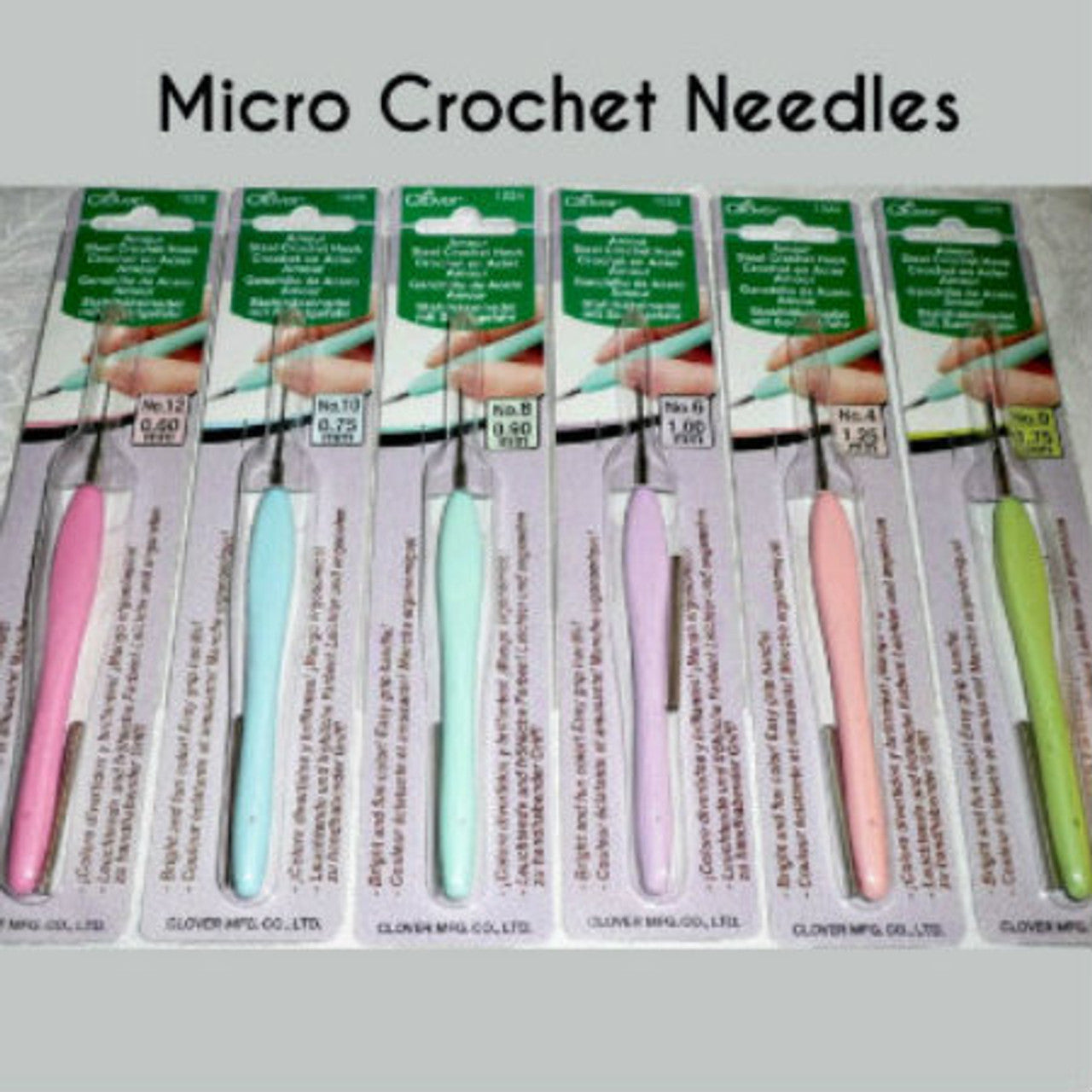 Micro Crochet Needle *6 sizes Available*
